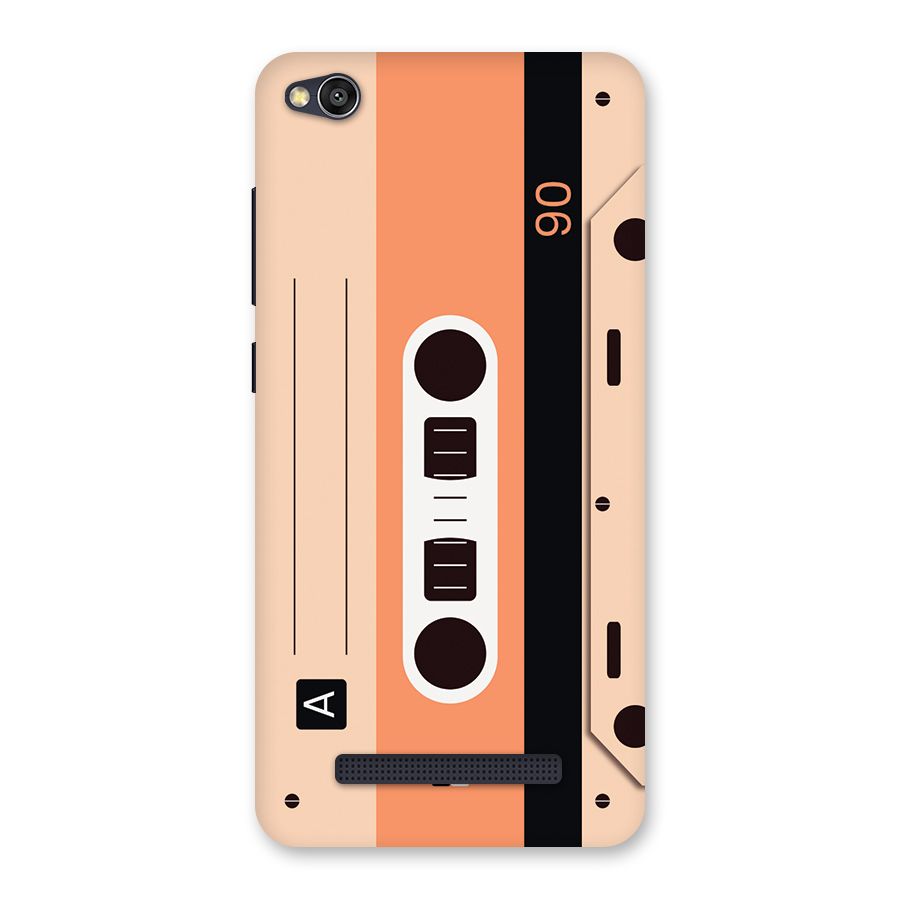 Retro Cassete Back Case for Redmi 4A