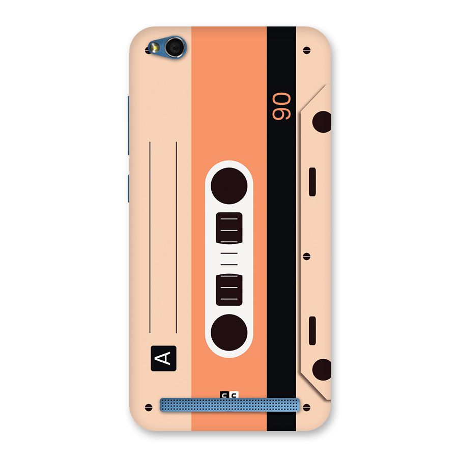 Retro Cassete Back Case for Redmi 5A