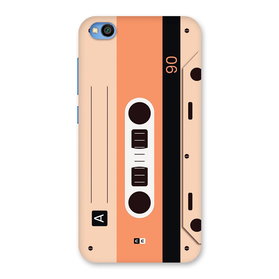 Retro Cassete Back Case for Redmi Go