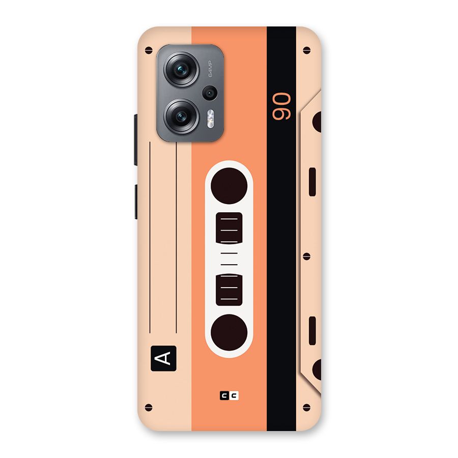Retro Cassete Back Case for Redmi K50i