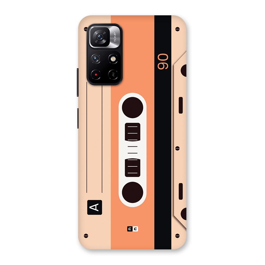 Retro Cassete Back Case for Redmi Note 11T 5G