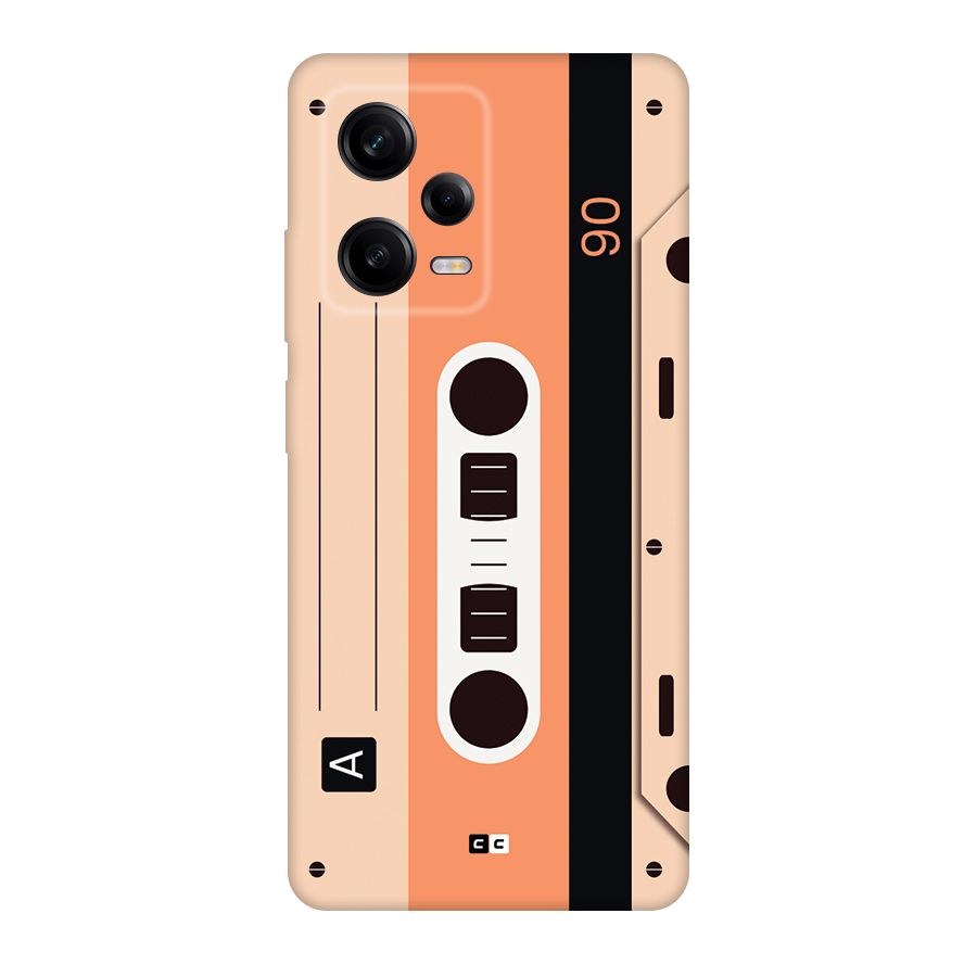 Retro Cassete Back Case for Redmi Note 12 Pro