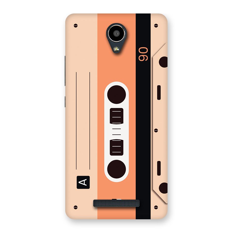 Retro Cassete Back Case for Redmi Note 2