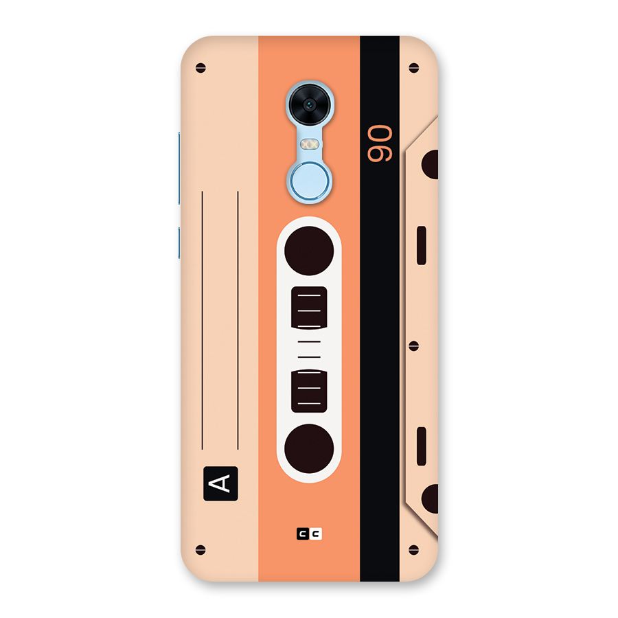 Retro Cassete Back Case for Redmi Note 5