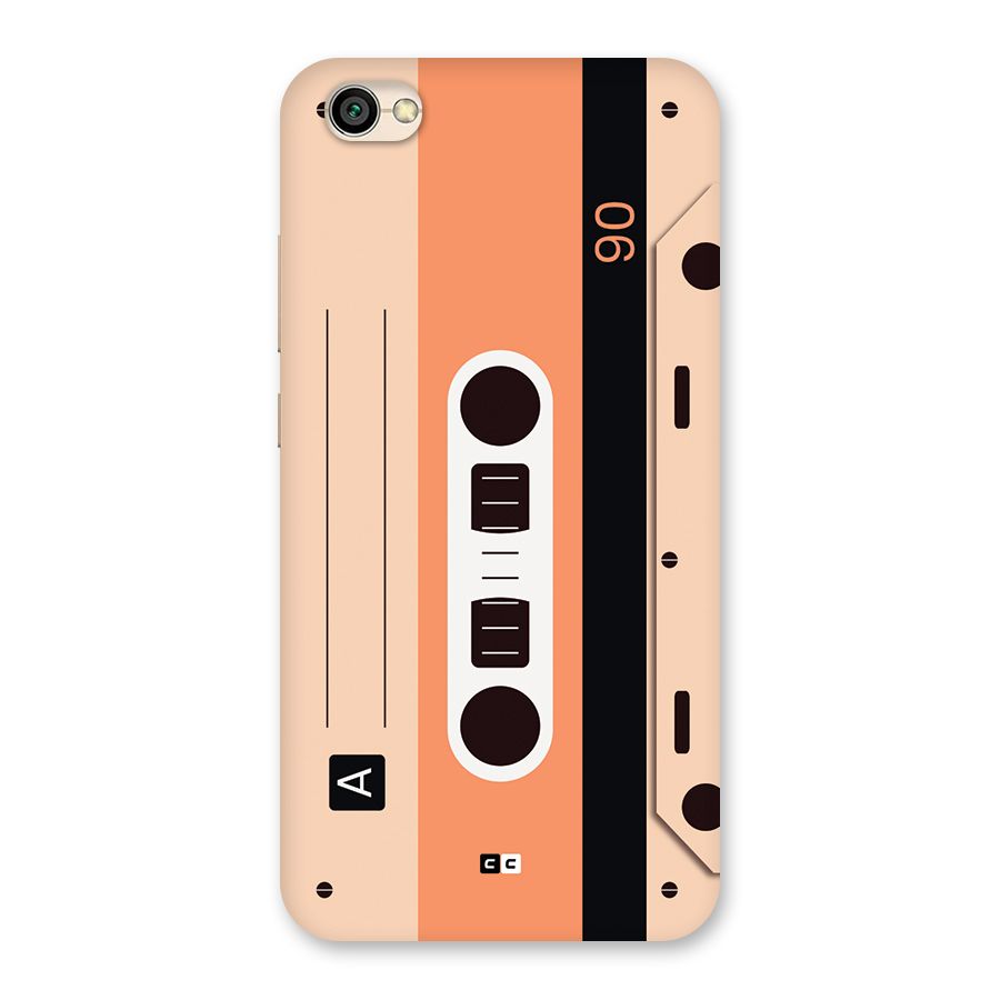 Retro Cassete Back Case for Redmi Y1 Lite