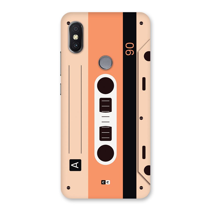 Retro Cassete Back Case for Redmi Y2