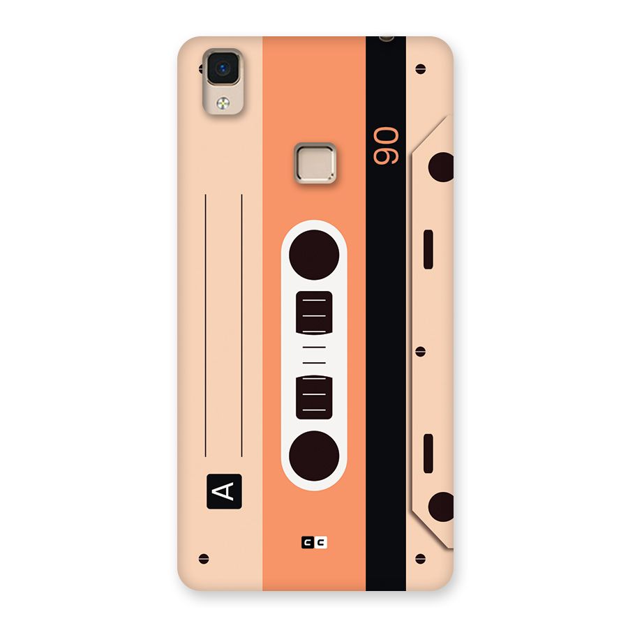Retro Cassete Back Case for V3 Max
