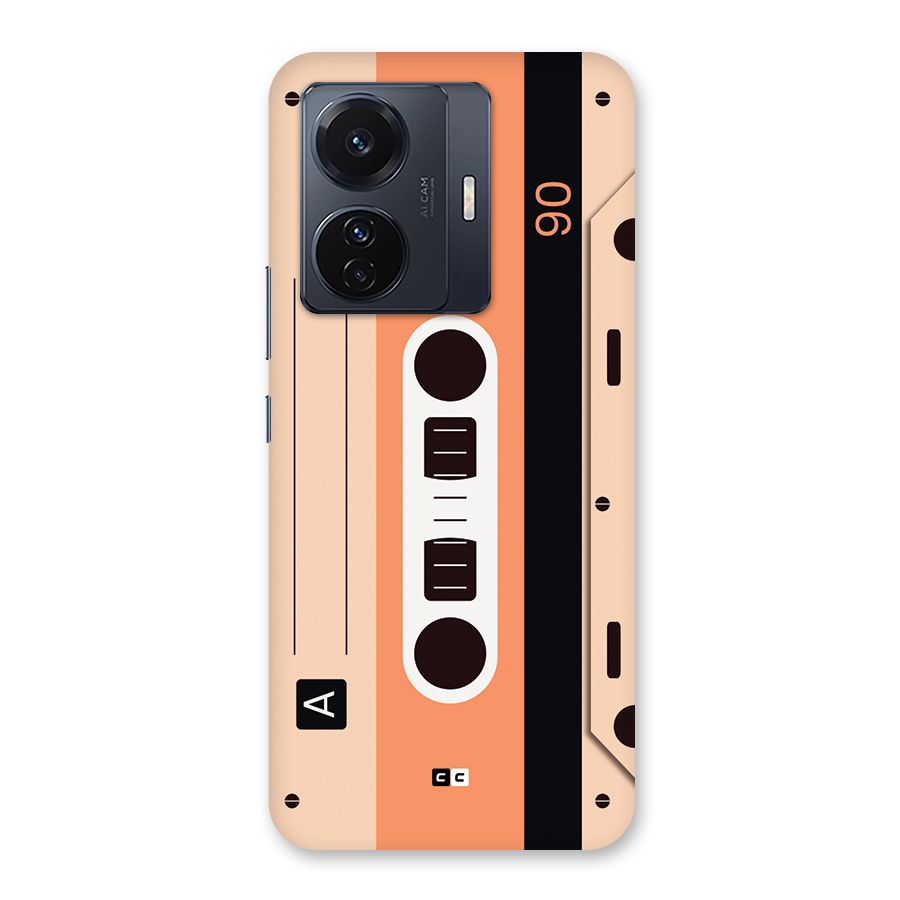 Retro Cassete Back Case for Vivo T1 Pro
