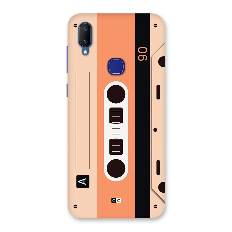 Retro Cassete Back Case for Vivo V11