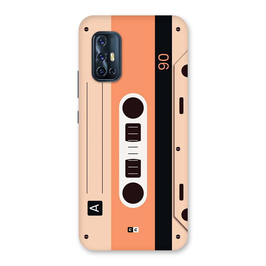Retro Cassete Back Case for Vivo V17