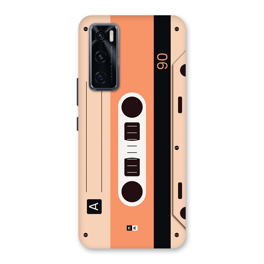 Retro Cassete Back Case for Vivo V20 SE