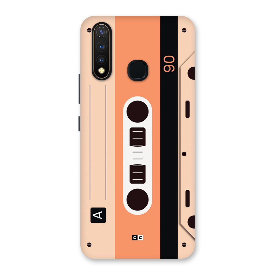 Retro Cassete Back Case for Vivo Y19