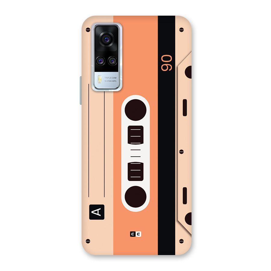 Retro Cassete Back Case for Vivo Y31