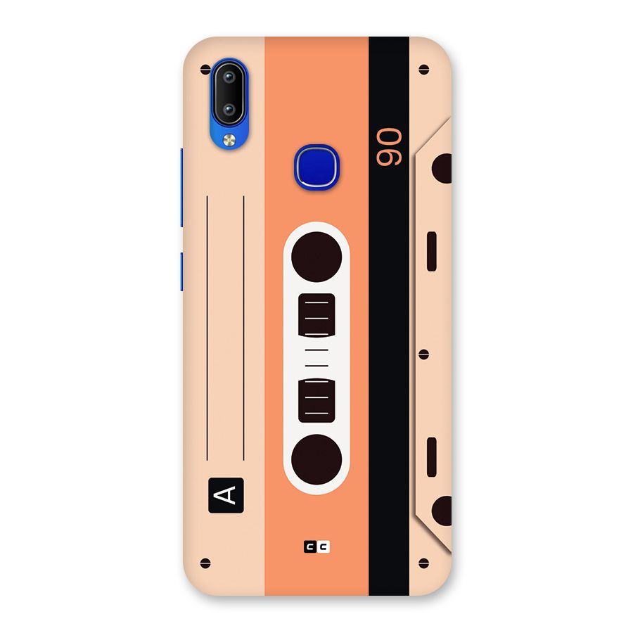Retro Cassete Back Case for Vivo Y91