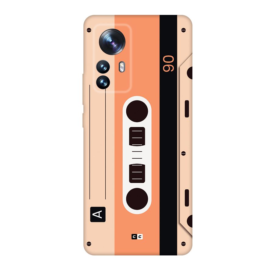 Retro Cassete Back Case for Xiaomi 12 Pro