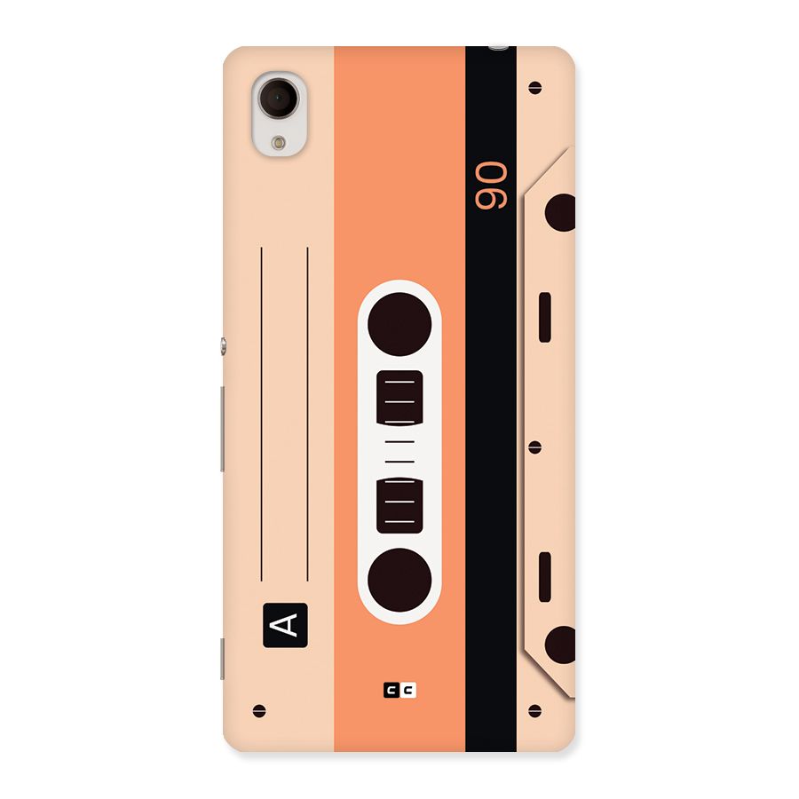 Retro Cassete Back Case for Xperia M4