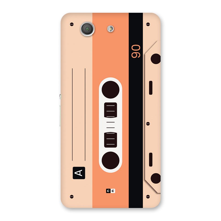 Retro Cassete Back Case for Xperia Z3 Compact