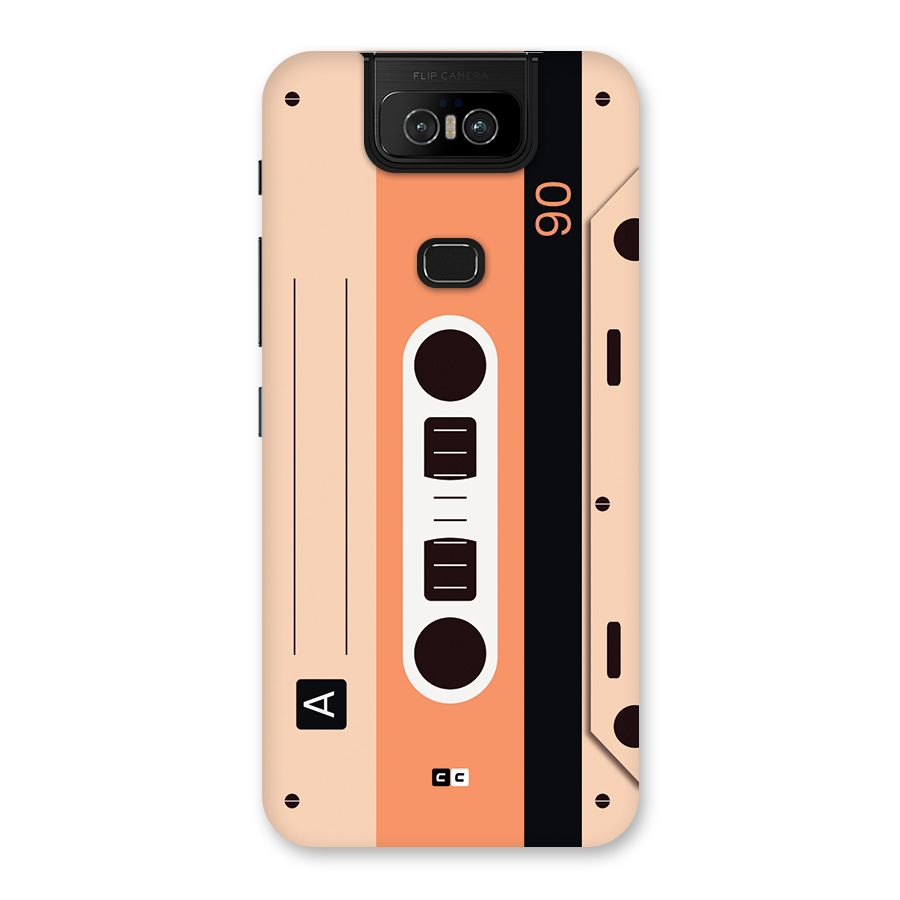 Retro Cassete Back Case for Zenfone 6z