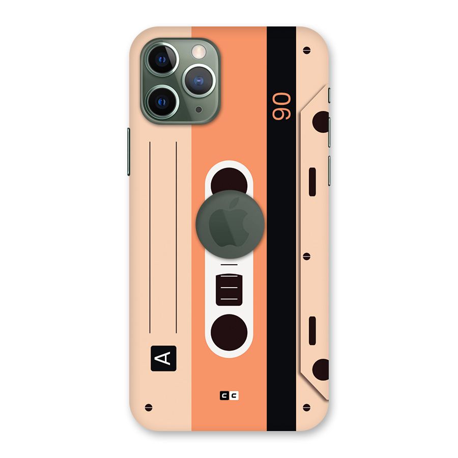 Retro Cassete Back Case for iPhone 11 Pro Logo Cut