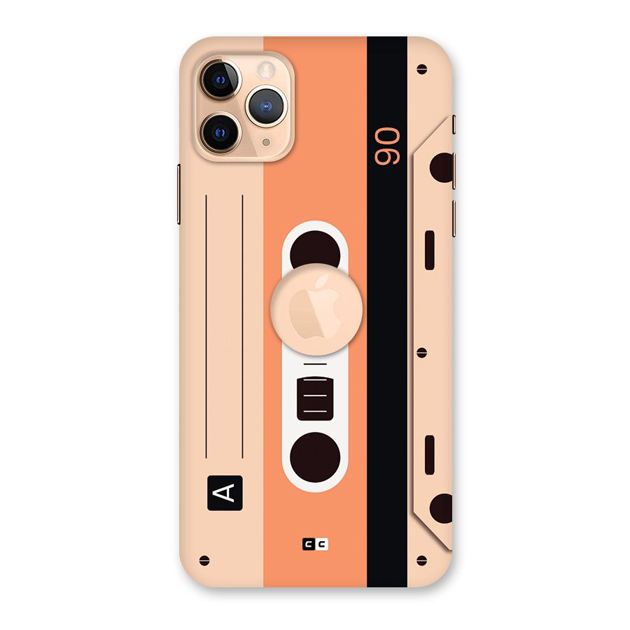 Retro Cassete Back Case for iPhone 11 Pro Max Logo Cut