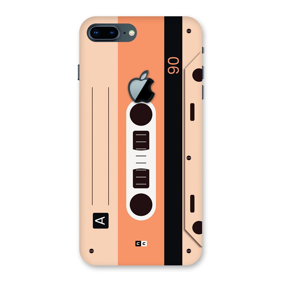Retro Cassete Back Case for iPhone 7 Plus Apple Cut