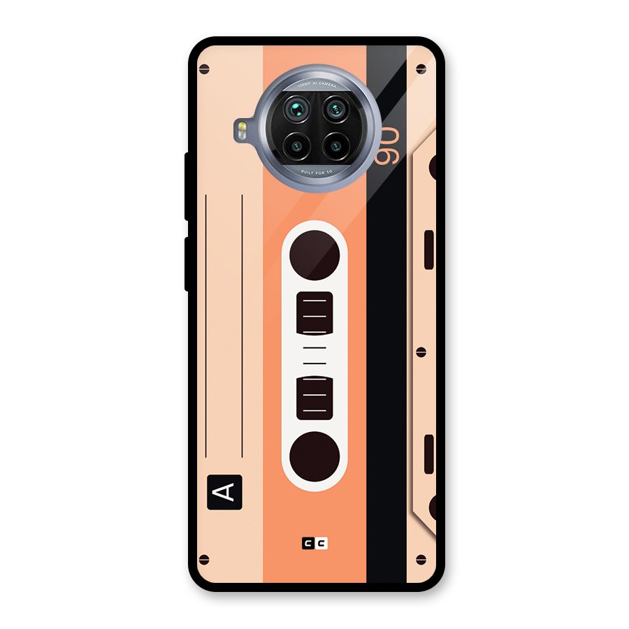 Retro Cassete Glass Back Case for Mi 10i
