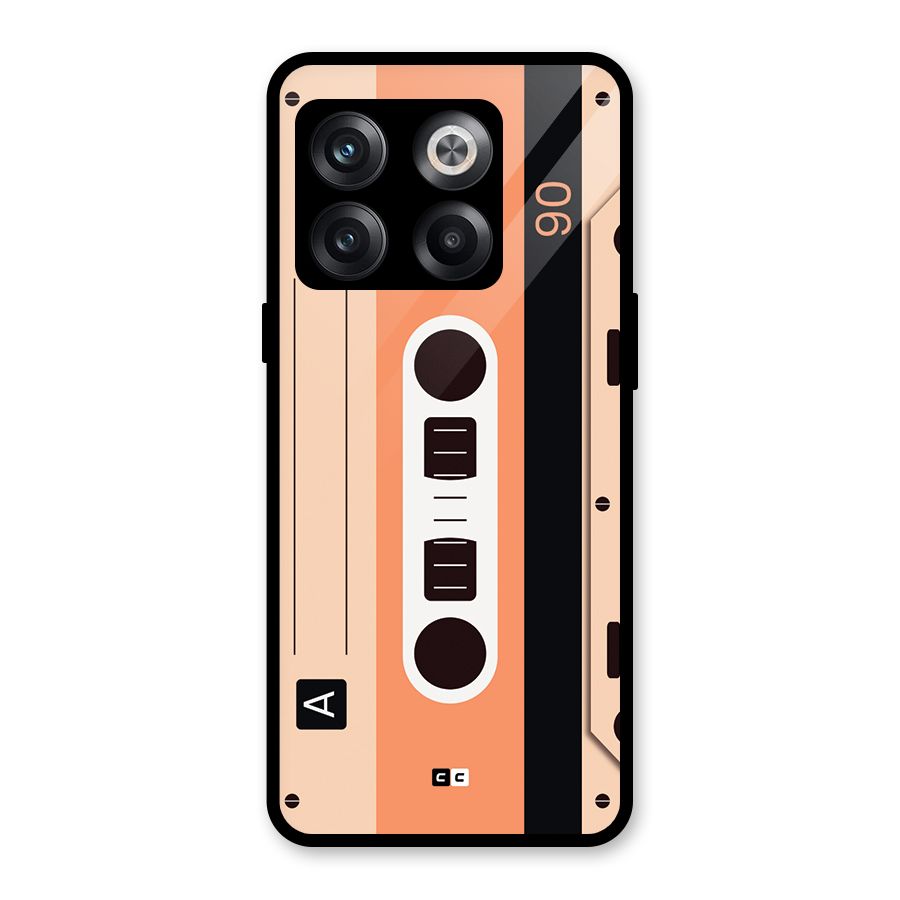Retro Cassete Glass Back Case for OnePlus 10T