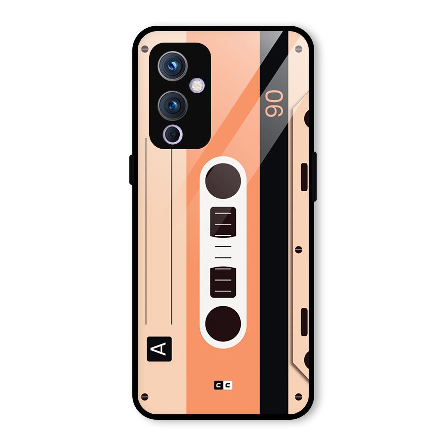 Retro Cassete Glass Back Case for OnePlus 9
