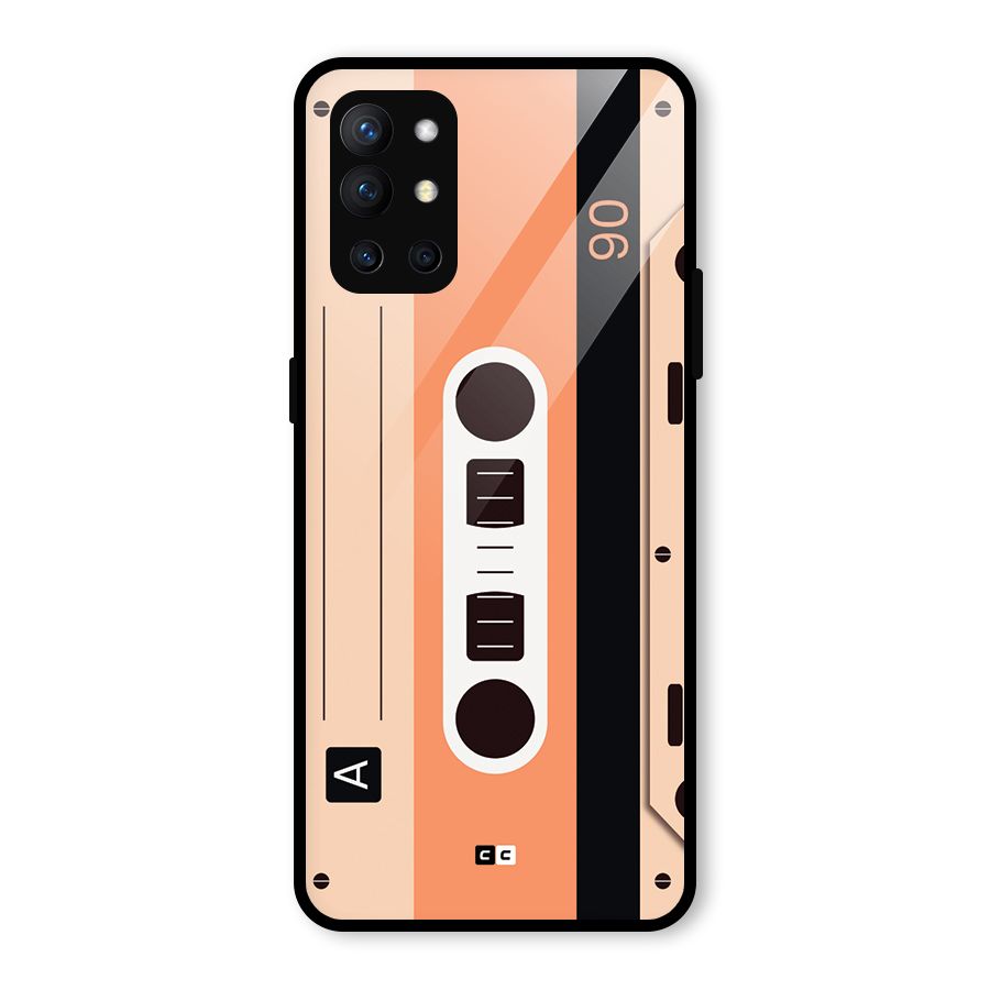 Retro Cassete Glass Back Case for OnePlus 9R