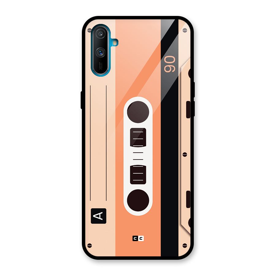 Retro Cassete Glass Back Case for Realme C3