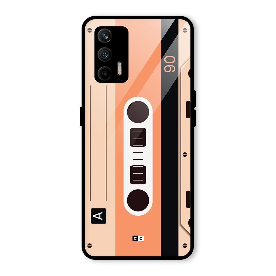 Retro Cassete Glass Back Case for Realme GT 5G