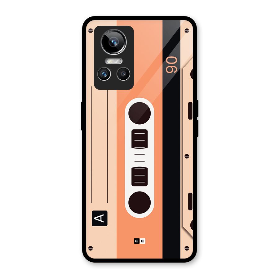 Retro Cassete Glass Back Case for Realme GT Neo 3