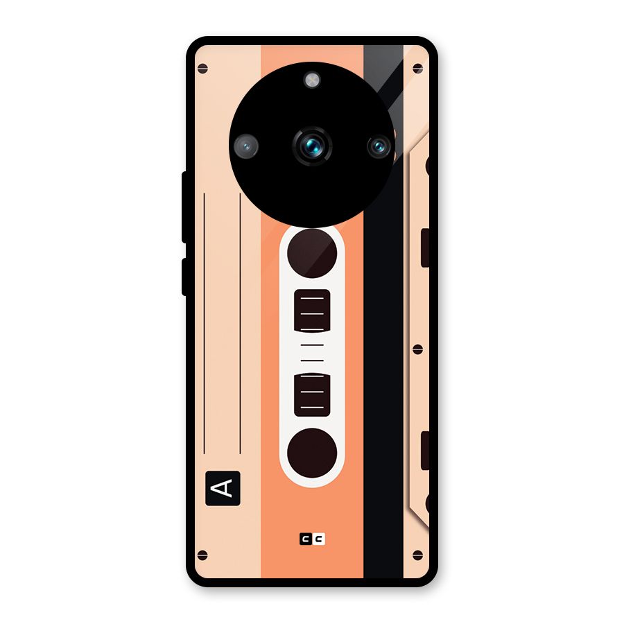 Retro Cassete Glass Back Case for Realme Narzo 60 Pro