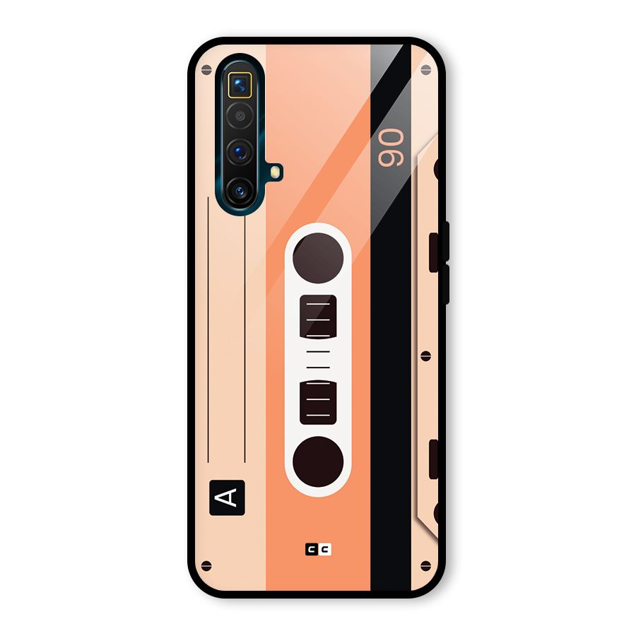 Retro Cassete Glass Back Case for Realme X3