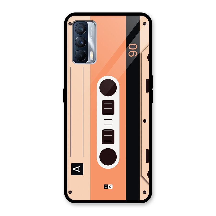 Retro Cassete Glass Back Case for Realme X7