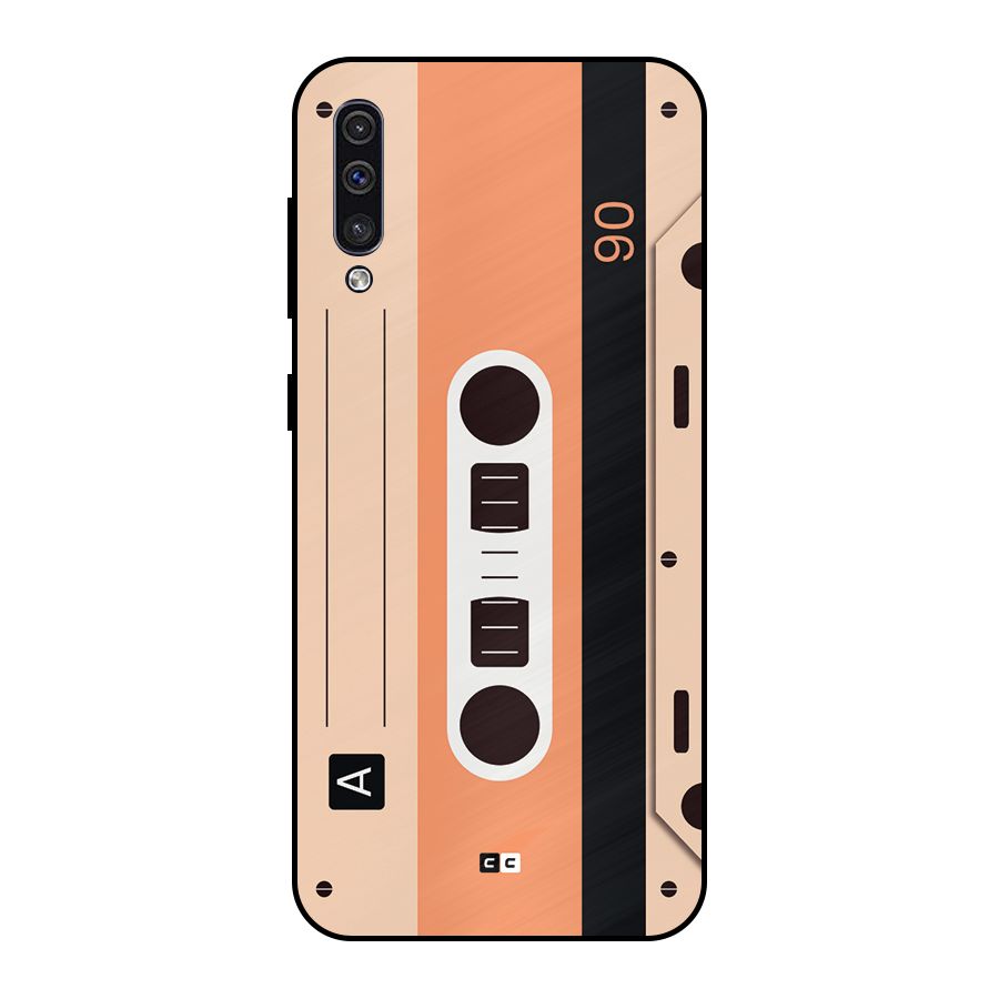 Retro Cassete Metal Back Case for Galaxy A50