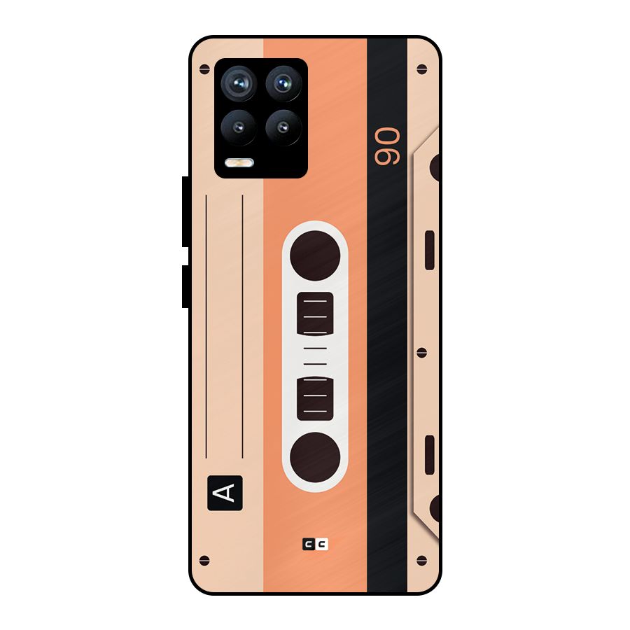 Retro Cassete Metal Back Case for Realme 8 Pro