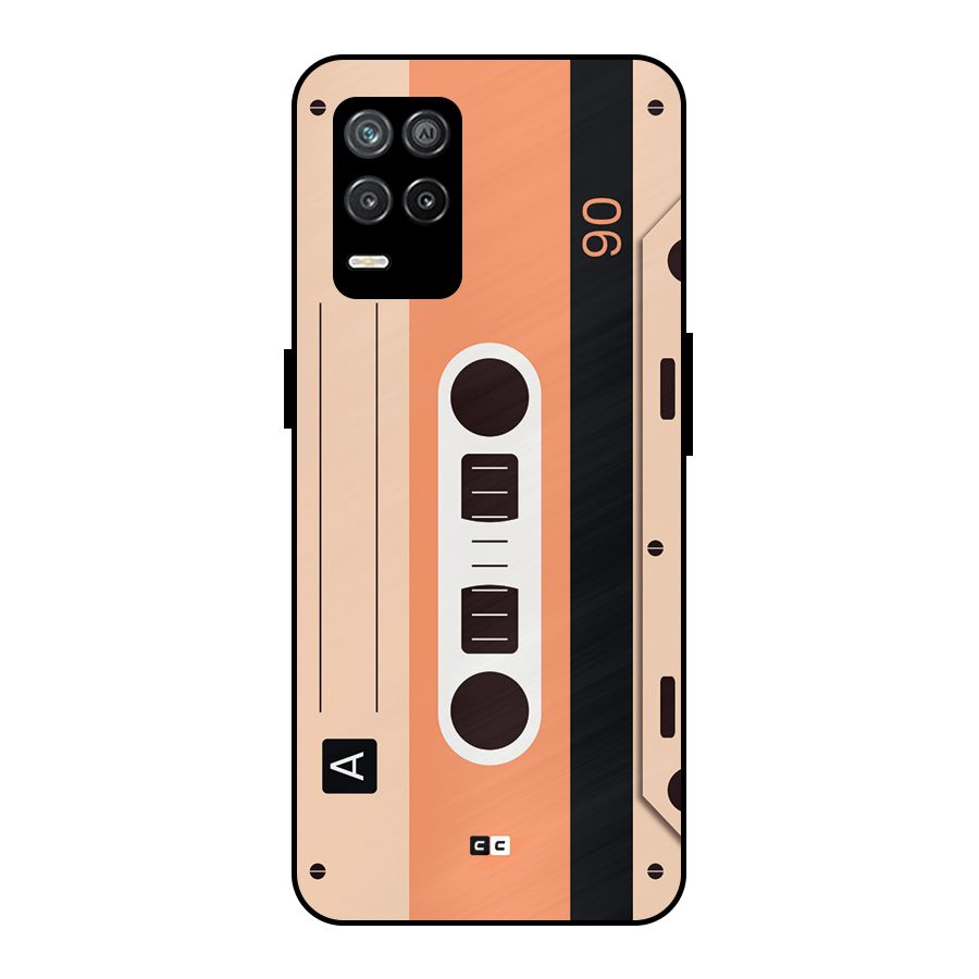 Retro Cassete Metal Back Case for Realme 8s 5G