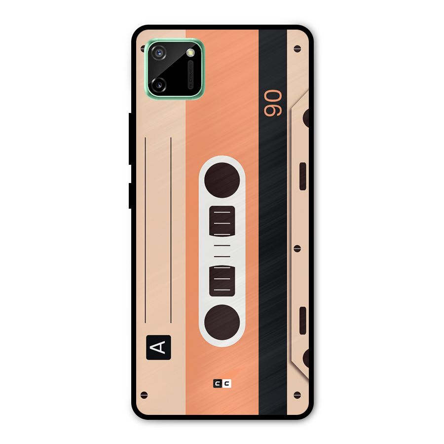 Retro Cassete Metal Back Case for Realme C11