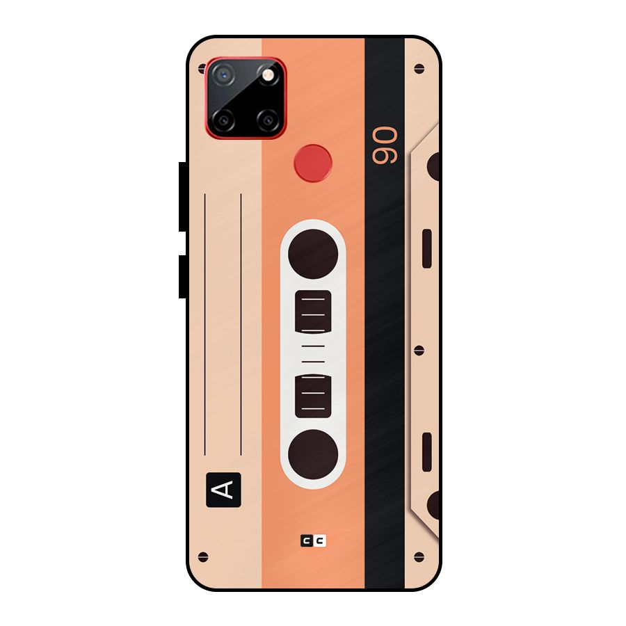 Retro Cassete Metal Back Case for Realme C12