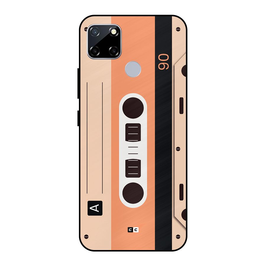 Retro Cassete Metal Back Case for Realme Narzo 30A