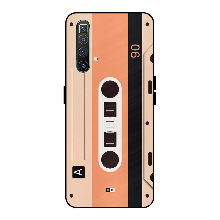 Retro Cassete Metal Back Case for Realme X3