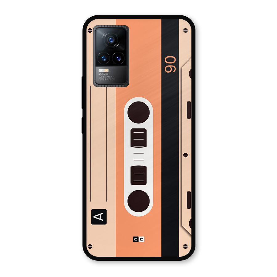 Retro Cassete Metal Back Case for Vivo Y73
