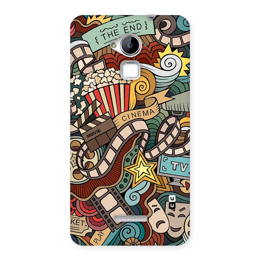 Retro Doodle Art Back Case for Coolpad Note 3