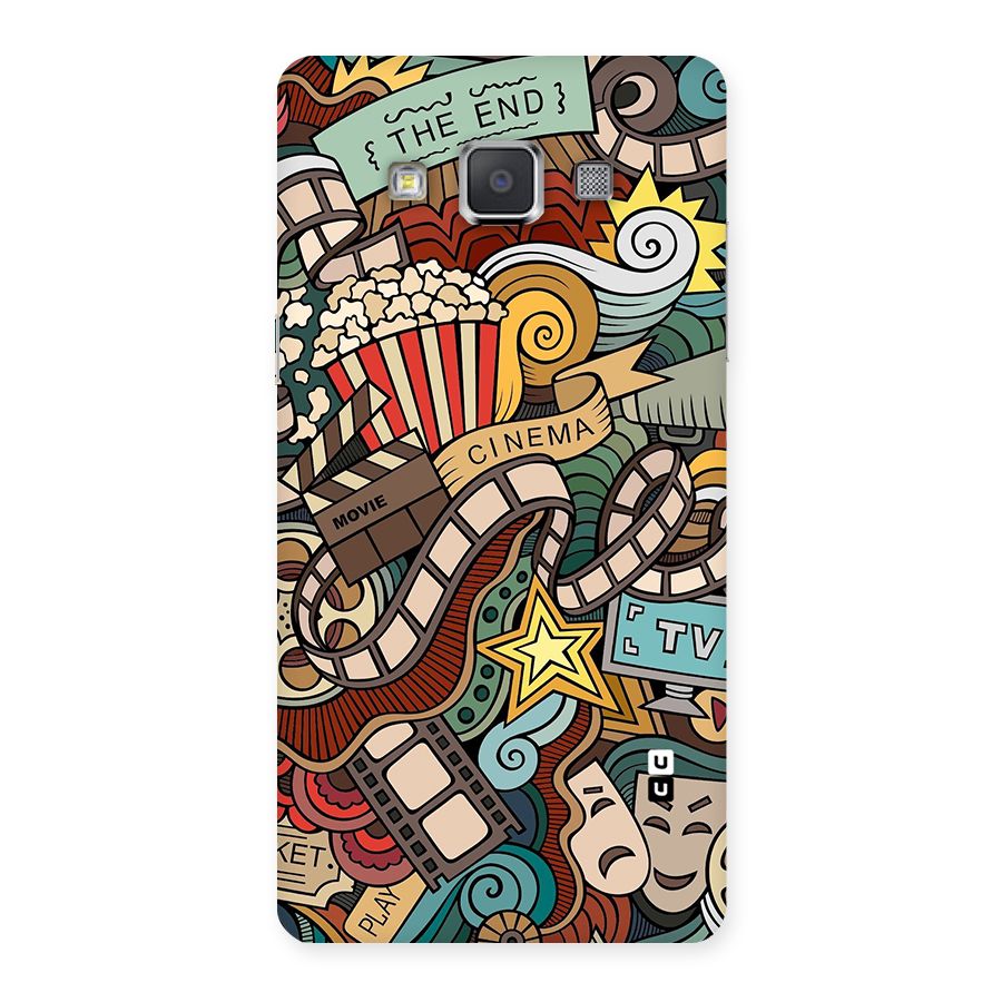 Retro Doodle Art Back Case for Galaxy Grand Max