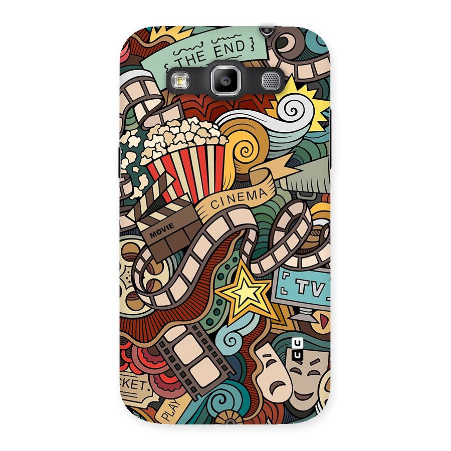 Retro Doodle Art Back Case for Galaxy Grand Quattro