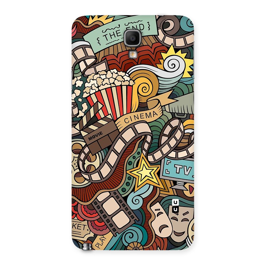 Retro Doodle Art Back Case for Galaxy Note 3 Neo