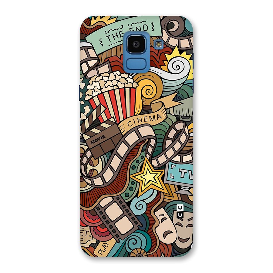 Retro Doodle Art Back Case for Galaxy On6