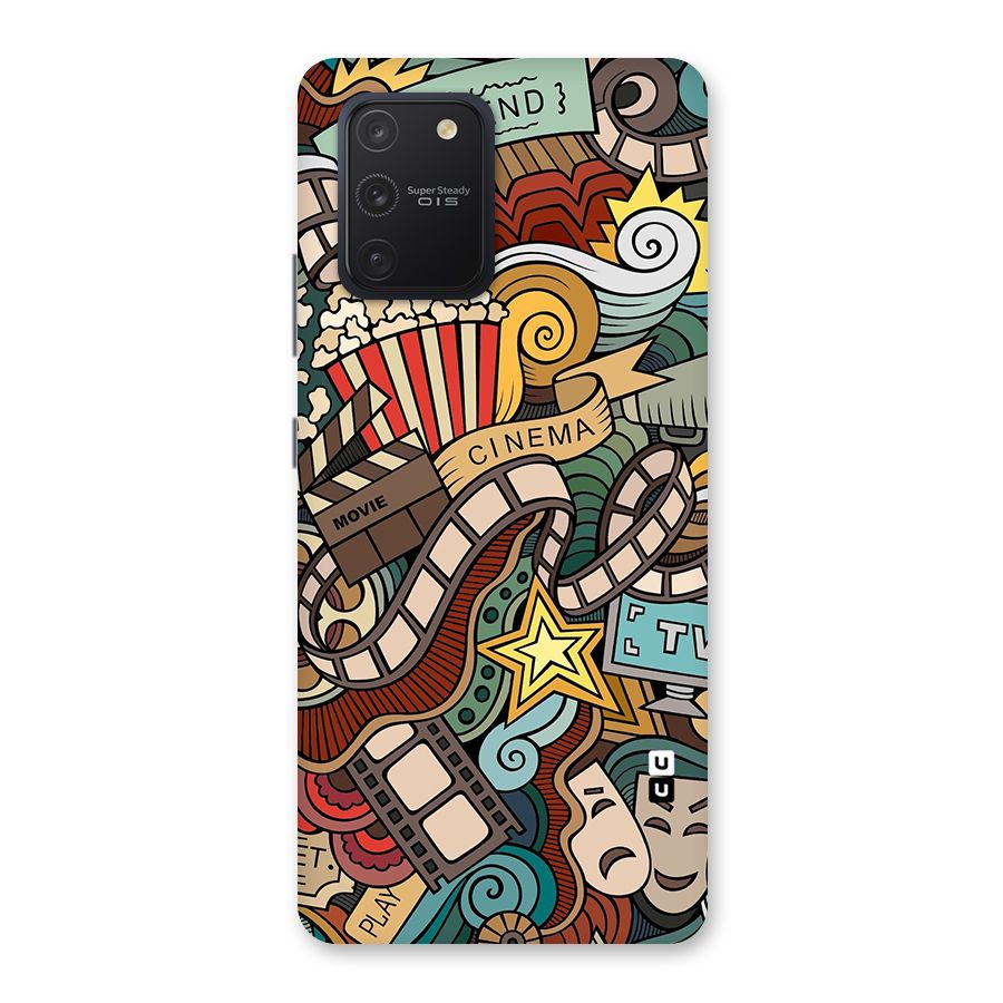 Retro Doodle Art Back Case for Galaxy S10 Lite