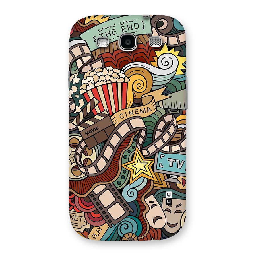 Retro Doodle Art Back Case for Galaxy S3